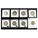 (8) MERCURY DIMES