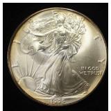 1995 AMERICAN SILVER EAGLE