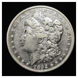 1892-S MORGAN DOLLAR VF/XF