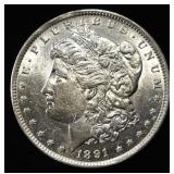 1891-CC MORGAN DOLLAR BU