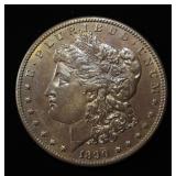 1890-CC MORGAN DOLLAR AU/BU