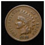 1878 INDIAN CENT VF/XF
