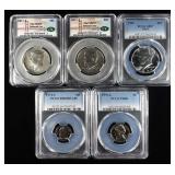 MIXED GRADED COIN LOT