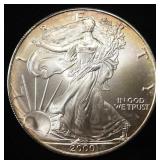 2000 AMERICAN SILVER EAGLE