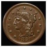 1851 LARGE CENT CH BU