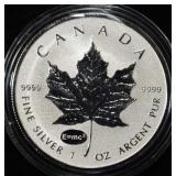 MAPLE LEAF 1 0Z 0.999 SILVER ROUND
