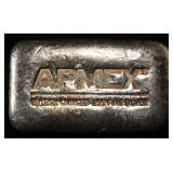 APMEX 10 OZ .999 SILVER BAR