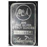 SILVERTOWN 5 OZ .999 SILVER BAR