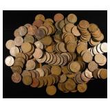 (200) TEEN'S WHEAT CENTS