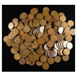 200 'S' MINT WHEAT CENTS