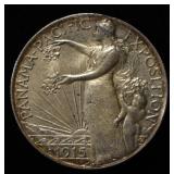 1915-S PAN-PAC COMMEM HALF BU