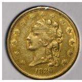 1836 $2.50 CLASSIC HEAD GOLD AU