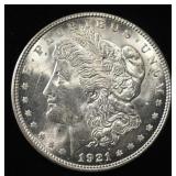 1921-D MORGAN DOLLAR GEM BU