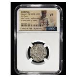 ARMENIA, LEVON I, AD 1198-1219 NGC VF