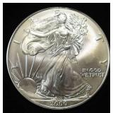 2000 AMERICAN SILVER EAGLE
