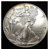 2018 AMERICAN SILVER EAGLE