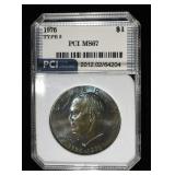 1976 TYPE 2 EISENHOWER DOLLAR PCI SUPERB GEM BU
