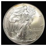 2000 AMERICAN SILVER EAGLE