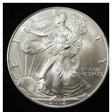 2002 AMERICAN SILVER EAGLE