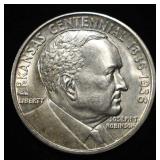 1936 50C COMMEM ARKANSAS ROBINSON