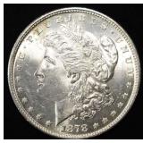 1878 7TF REV 79 MORGAN DOLLAR CH BU