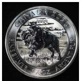 2020 1.25 OZ .999 SILVER CANADIAN BUFFALO ROUND