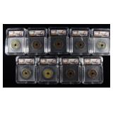 (9) 970-1945 VIETNAM CASH COIN ICG GENUINE