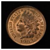 1902 INDIAN CENT CH/GEM BU RB