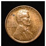1919-S LINCOLN CENT CH/GEM BU