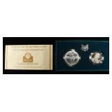 1992-D COMMEM COLUMBUS QUINCENTENARY SET 2 COINS