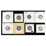 (8) MERCURY DIMES