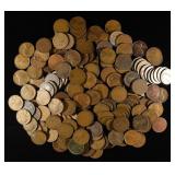 (200) TEEN'S WHEAT CENTS