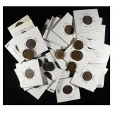 (50) INDIAN HEAD CENTS