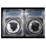 2024-S PEACE & MORGAN DOLLARS PCGS REVERSE PR70