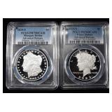 2025-S PEACE & MORGAN DOLLARS PCGS PR70 DCAM