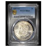 1882-CC MORGAN DOLLAR PCGS MS63