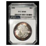 1885 MORGAN DOLLAR PCI SUPERB GEM BU