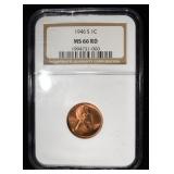 1946-S WHEAT CENT NGC MS66RD
