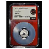 2026P AUSTRALIA 1/10PLATINUM KOOKABURRA NGC MS-70