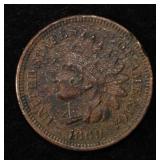 1869 INDIAN HEAD CENT FINE