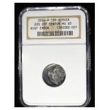 2000-P ROOSEVELT DIME NGC MINT ERROR MS65