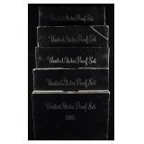 (5) 1981 US MINT PROOF SETS