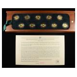 2000 AUSTRALIAN NUGGET PROOF 10TH ANNIVERSARY SET