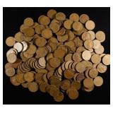 200 'S' MINT WHEAT CENTS