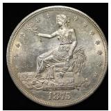 1875-CC TRADE DOLLAR CH BU