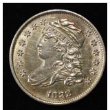 1832 BUST DIME AU/BU