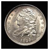 1835 BUST DIME BU