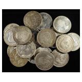 $10 80% SILVER CANADIAN HALVES