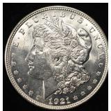 1921-D MORGAN DOLLAR
