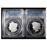 2024-S PEACE & MORGAN DOLLARS PCGS PR70 DCAM